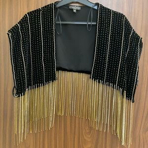 Topshop Diamond Cape